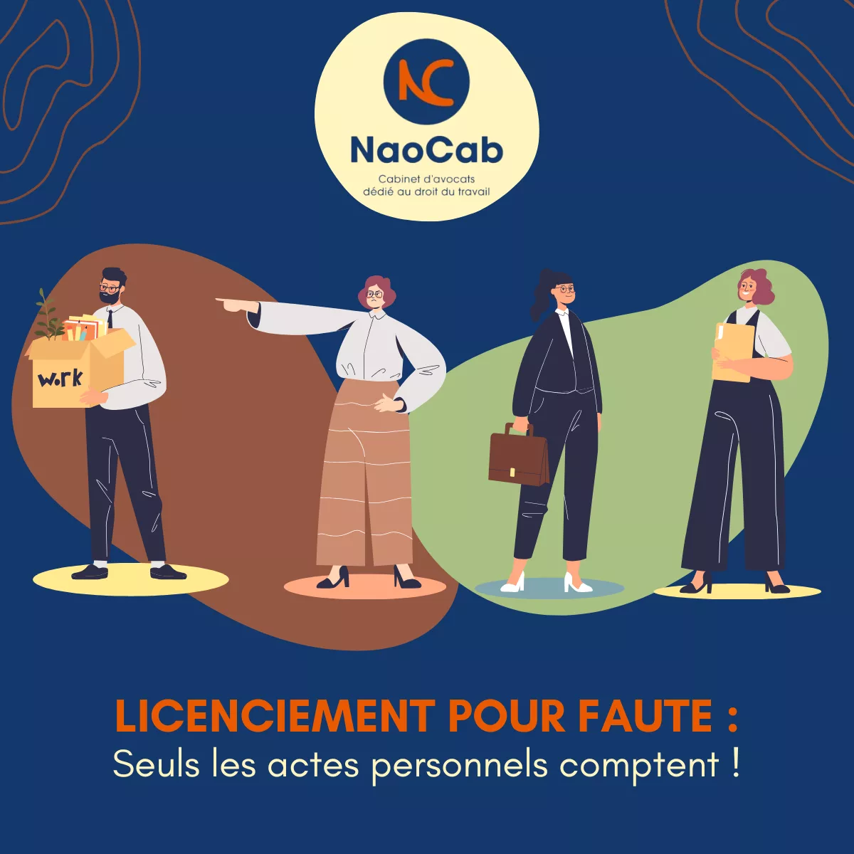 Lire la suite à propos de l’article 💼 Licencier pour faute grave une salariée en raison de faits imputés à son compagnon : ce n’est pas possible ! ❌