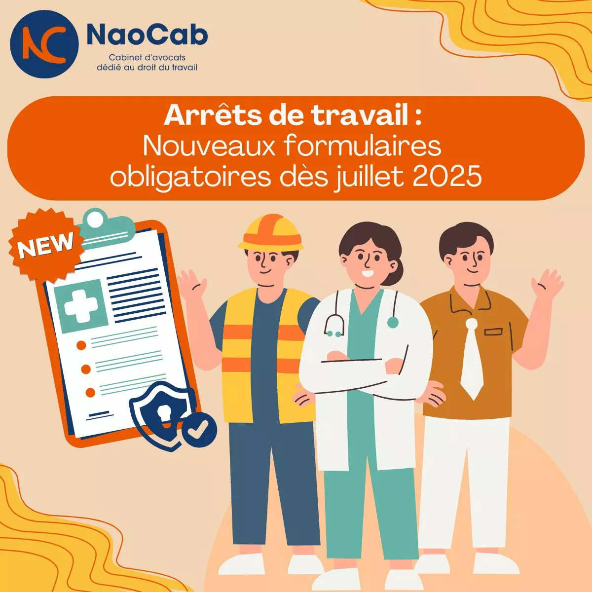 You are currently viewing 📝 Nouveaux formulaires papiers d’avis d’arrêt de travail : c’est obligatoire depuis le 1er juillet 2025 !