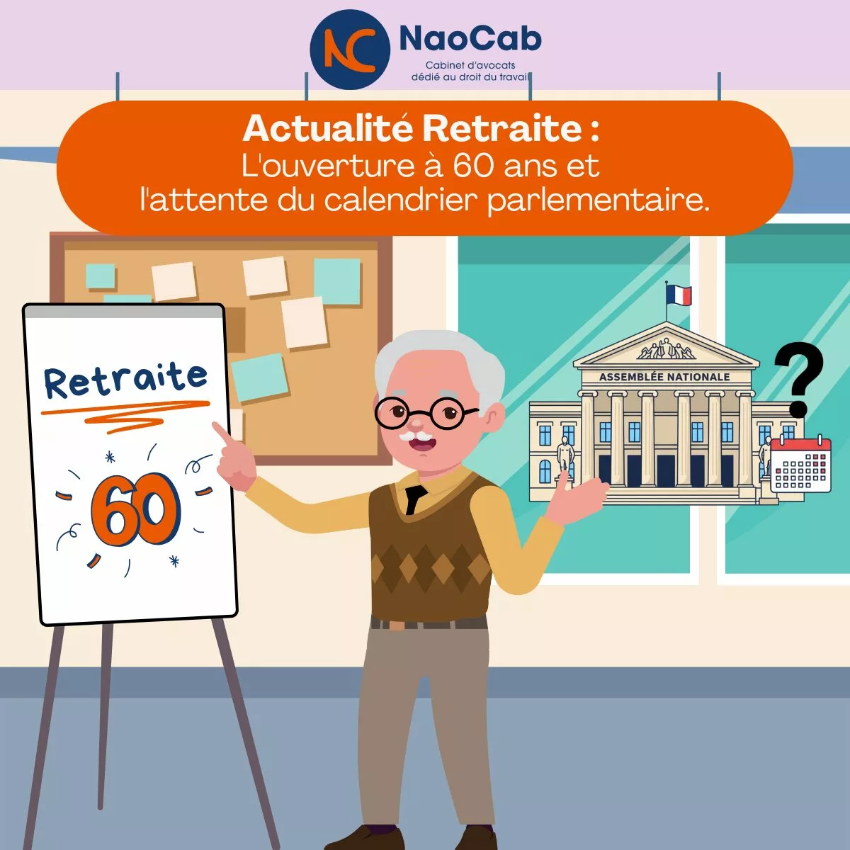 You are currently viewing 🚨 RETRAITE PROGRESSIVE : CE DEVRAIT ÊTRE EN PRINCIPE POSSIBLE DÈS 60 ANS ! 🎉