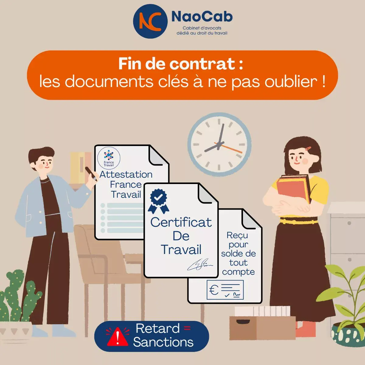You are currently viewing 📄 Remise des documents de fin de contrat : ce que tout employeur doit savoir !