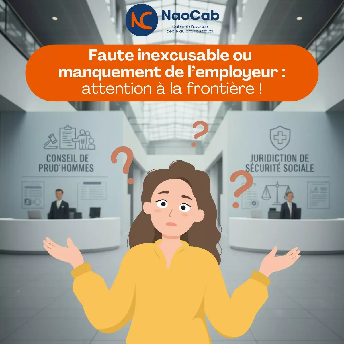 Lire la suite à propos de l’article ⚖️ Harcèlement, accident du travail, faute inexcusable, rupture du contrat de travail : une frontière entre les indemnisation à manier avec précaution