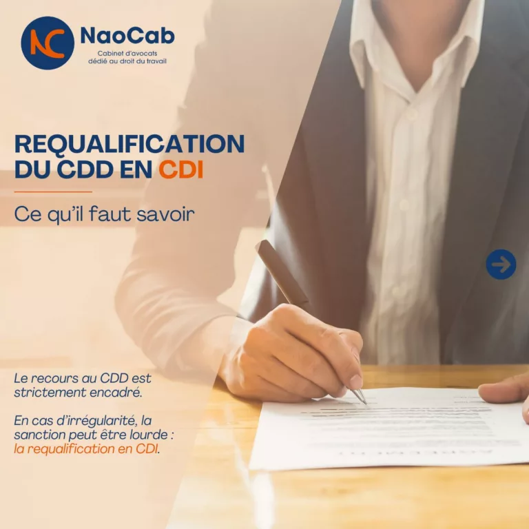 Lire la suite à propos de l’article 📌 Requalification du CDD en CDI : Ce qu’il faut absolument savoir