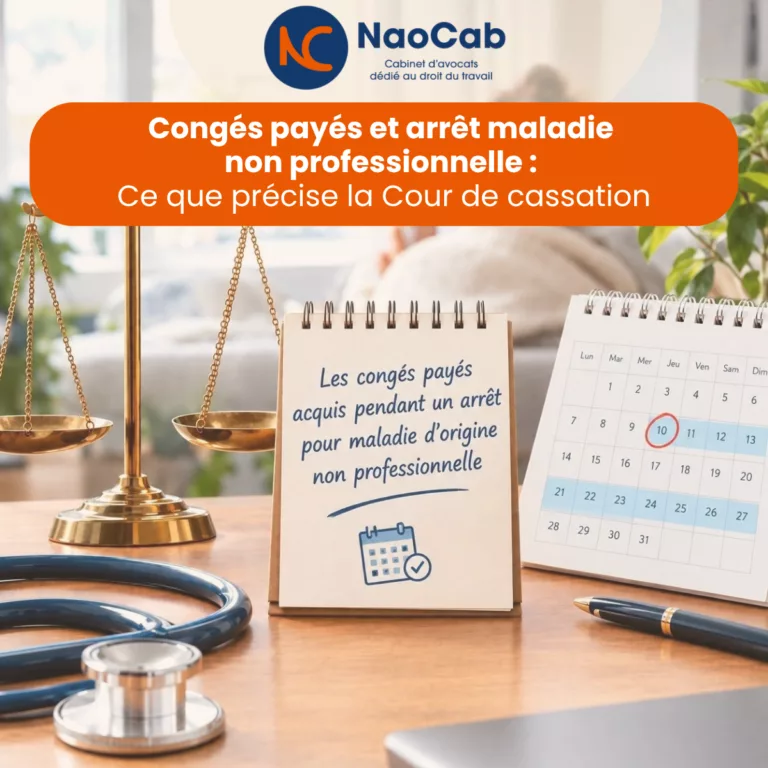 Lire la suite à propos de l’article 🔎 Nouvelles précisions de la Cour de cassation sur les congés payés acquis pendant un arrêt pour maladie non professionnelle